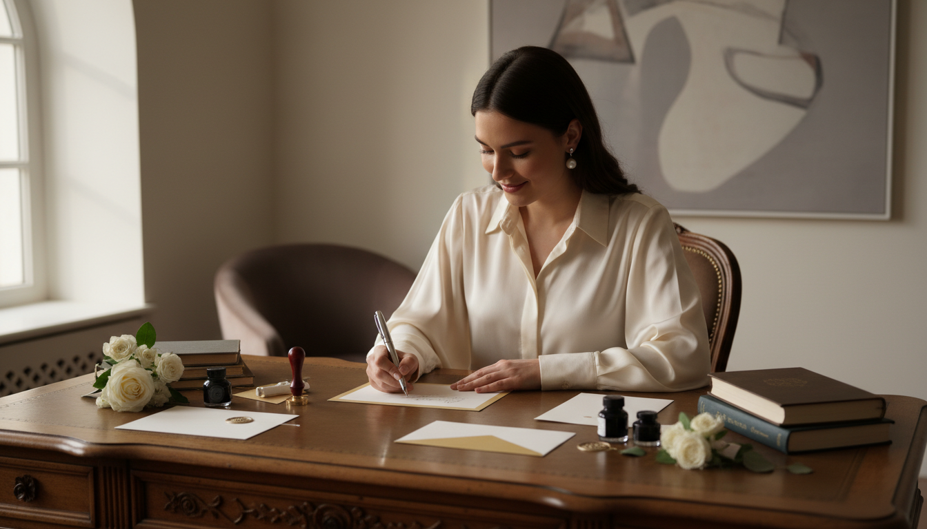 A Small Stationery Drawer for Graceful Correspondence